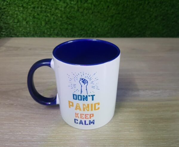 Dont be panic mug 1